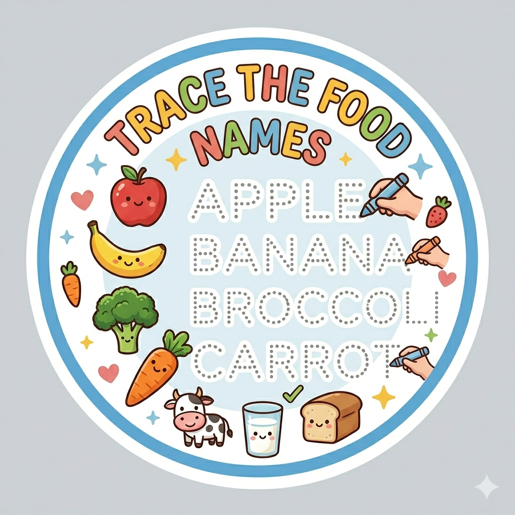 Trace the Food Names